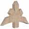 Ekena Millwork Davenport Smooth Timber Gable Bracket, Douglas Fir, 36"W x 23"H x 3 1/2"D x 5 1/2"F, 15/12 Pitch GBW036X23X0406DAV00SDF - alternate 2